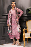 Rangrasiya Jumana Carnation Khaddar Shawl