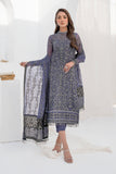 Zarif ZLC 08 Dusty Teal La Celeste Luxury Formals
