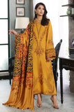 Charizma PS3-17 Poshima Embroidered Leather With Printed Wool Shawl