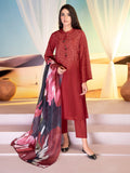 Lime Light U2102SU 3PC RED Eid Lawn Vol II 2022