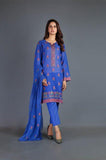 Bareeze Ethnic Bloom Ch3229 Blue Dress