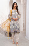 Alzohaib SBC-24-06 Sunshine Cutwork Embroidered Cutwork Chiffon Dupatta Edition