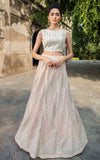 Thred and Motifs Organza Embroidered Lehenga 6897 Noor-E-Seher 2021