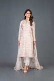 Bareeze Ocean Bareeze Mc651 Cream Dress
