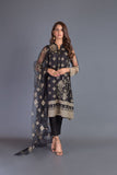 Bareeze Cheerfull 1 Bnl922 Black Dress