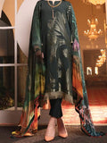 Almirah ALP-3PS 945 Dark Green Lawn Collection 2021