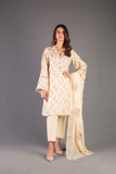 Bareeze Tropical Rist Bnl1146 Off White Dress