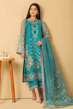 Serene Premium SP-39 Turquoise Luxury Pret 2022