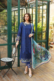 Saadia Asad NEHLL23-D7 Eid Handwork Laserkari Lawn