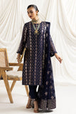 Alizeh 01A-Aireen(Navy Blue) Dua Chiffon Collection