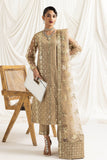 Alizeh 01B-Aireen(Ivory Beige) Dua Chiffon Collection