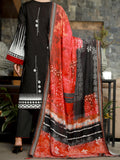 Almirah Black Jaquard ALP-3PS-1389 Festive Collection 2022