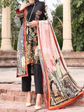 Almirah ALP-3PS 922 Black Lawn Collection 2021