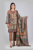 Bonanza Satrangi ASO213P09 L BROWN Summer Lawn 2021