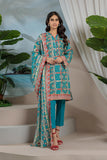 Bonanza Satrangi Aso223p16 Teal Eid Prints 2022