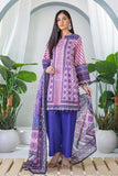 Bonanza Satrangi Asr223p52 Purple Eid Prints 2022