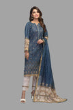 Bonanza Satrangi AST213P31 BLUE Summer Lawn 2021
