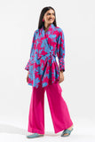Beechtree Magenta Floss-Printed -2P-Lawn Spring Summer Lawn