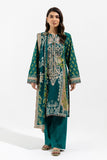 Beechtree Teal Adorn-Embroidered-2P-Lawn Spring Summer Lawn