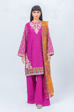 Beechtree Fuchsia Festival-Embroidered-3P-Cambric Winter Collection