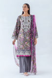 Beechtree Ebony Bloom-Embroidered-3P-Cambric Winter Collection