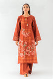 Beechtree Scarlet Sage-Embroidered-2P-Cambric Winter Collection