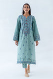 Beechtree Starlight Blue-Embroidered-2P-Cambric Winter Collection