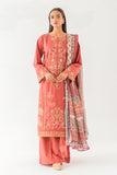 Beechtree Ginger Spice-Embroidered-3P-Two Tone Winter Collection