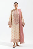 Beechtree Rosy Orchid-Embroidered-3P-Jacquard Winter Collection