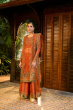 Dhanak HF-3001 RUST 3Pcs Couture
