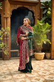 Dhanak HF-3008 DARK GREEN 3Pcs Couture