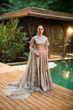 Dhanak HF-3004 GREY 3Pcs Couture