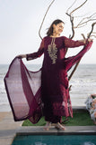 Azure Carnelian Eid Collection Hania Amir Luxe Hand Embellished 3pcs Festive Collection