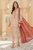 D-07 Pearl Pink Maryams Chiffon Collection 2021