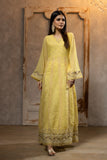 Dhanak DA 1708 Yellow Embroidered Kurta Festive Signature & Luxury Statements
