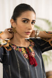 Dhanak DC-0416 Grey Embroidered Kurta Casual Cotton Prets 2022