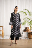 Dhanak DC-0438 Black Embroidered Kurta Casual Cotton Prets 2022