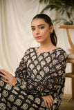 Dhanak DC-0515 Black Digital Printed Kurta Monochrome Collection