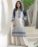 Dhanak DC-2238 Off-white Soie Luxury Silk Tunics