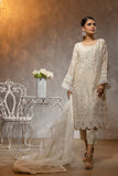 Dhanak Dl-0230 Off-white 3pcs Festive Signature & Luxury Statements