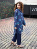 Limelight E1290SU 2PC BLU Embroidered Lawn 2022