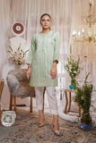 Adans Libas Roguish Cormulent Silk Kurti 2021