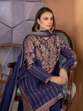 Limelight U2365SU 3PC BLU Embroidered Lawn 2022