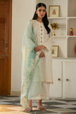 Cross Stitch Ivory Orchid Mahiri Emb Lawn