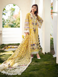 Maryam Hussain Lemon Garden Luxury Lawn 2022