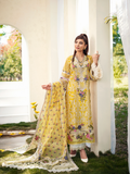 Maryam Hussain Lemon Garden Luxury Lawn 2022