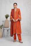 Maria B DW-EA23-27-Orange Luxury Casual Prets Vol 2