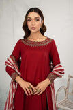 Maria B DW-EA23-36-Red Luxury Casual Prets Vol 2
