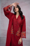 Maria B DW-EF23-19-Red Luxury Casual Prets Vol 2