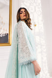 Azure Daisy Charm 5 Ensembles Hand Embellished Embroidered Festive Collection